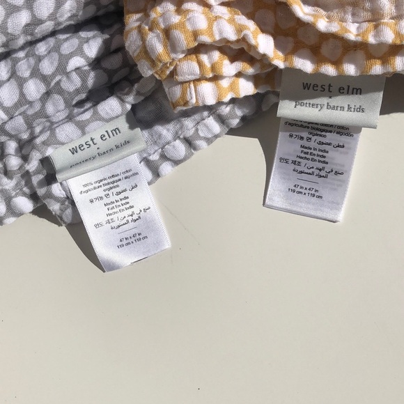 west elm swaddle